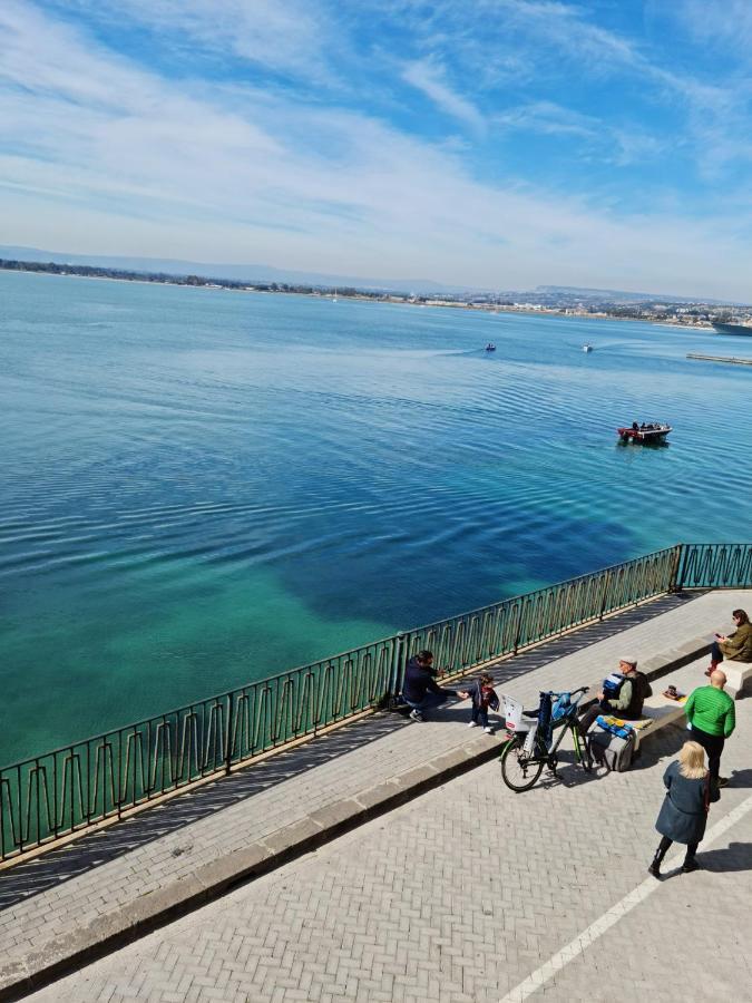 Ferienwohnung La Finestra Sul Mare Di Alfeo Syrakus Exterior foto