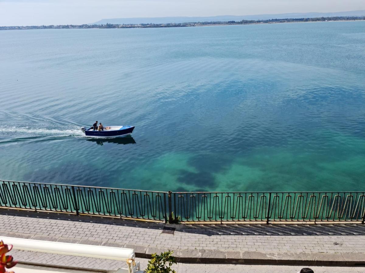 Ferienwohnung La Finestra Sul Mare Di Alfeo Syrakus Exterior foto