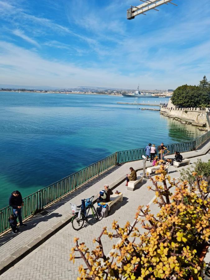 Ferienwohnung La Finestra Sul Mare Di Alfeo Syrakus Exterior foto