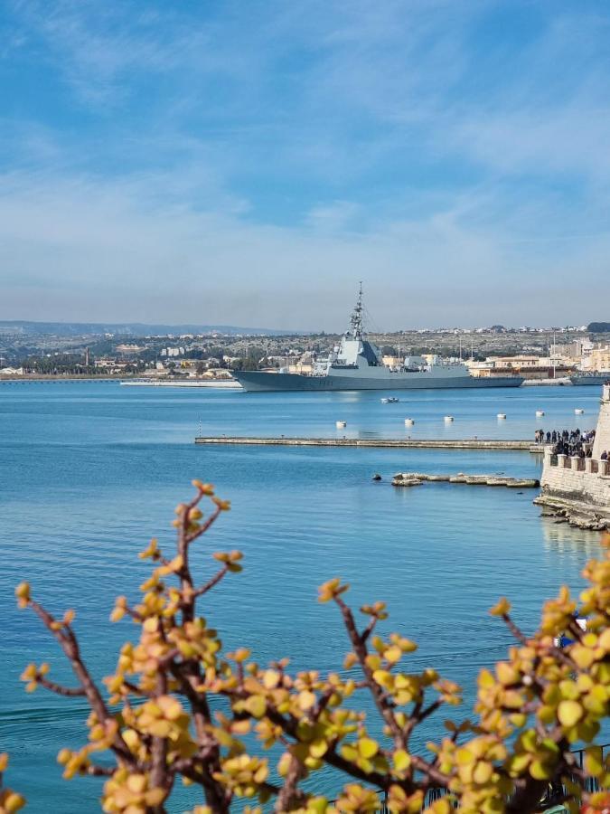 Ferienwohnung La Finestra Sul Mare Di Alfeo Syrakus Exterior foto