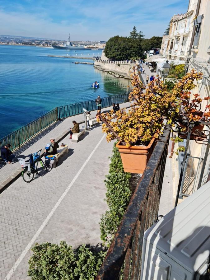 Ferienwohnung La Finestra Sul Mare Di Alfeo Syrakus Exterior foto