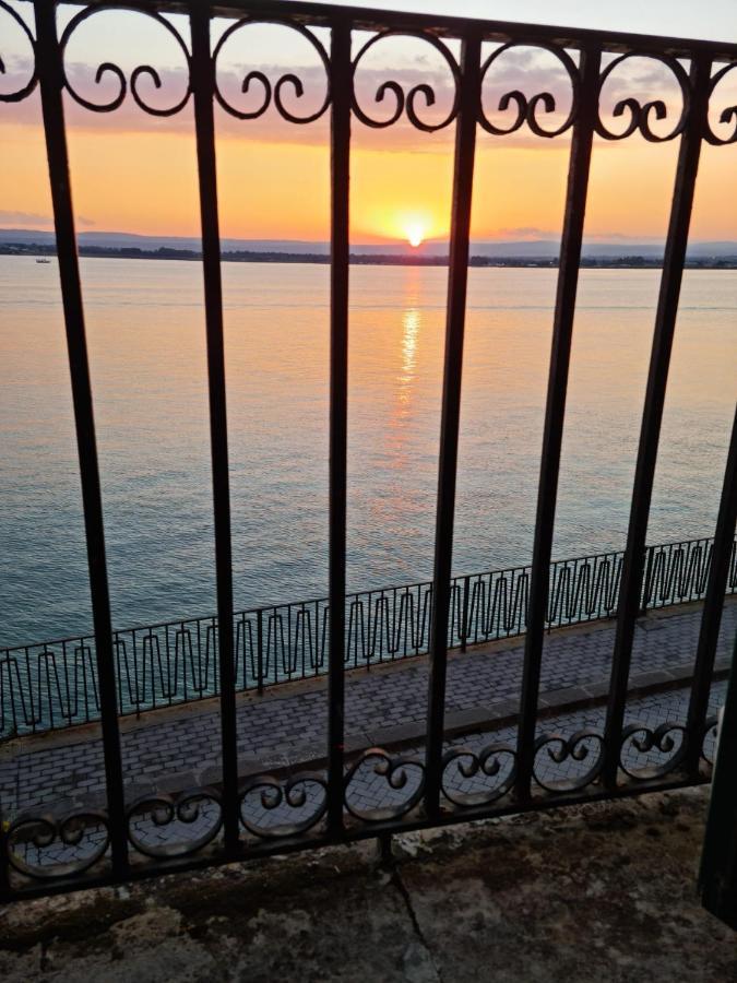 Ferienwohnung La Finestra Sul Mare Di Alfeo Syrakus Exterior foto