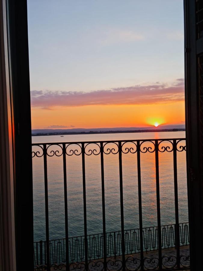 Ferienwohnung La Finestra Sul Mare Di Alfeo Syrakus Exterior foto